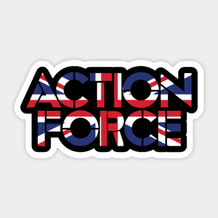 Action Force UK version Sticker